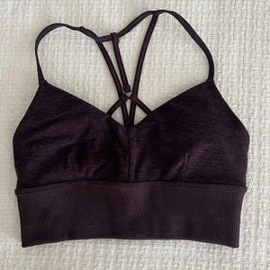 Alo yoga Alo soft lavish bra size small